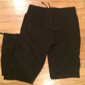 Athleta pants with drawstring ankles